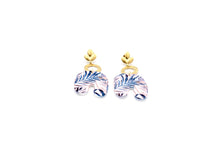 Load image into Gallery viewer, Tropical Leaf Earrings