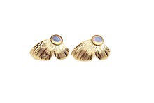 Load image into Gallery viewer, Oversized Wing Post Earrings