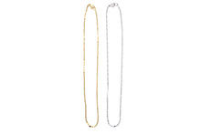Load image into Gallery viewer, Flat Link Dapped Layering Necklaces