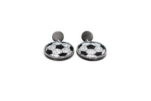 Load image into Gallery viewer, Glitter Soccer Dangles