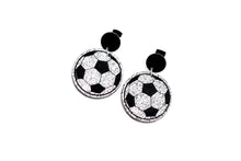 Load image into Gallery viewer, Glitter Soccer Dangles