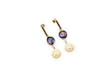 Load image into Gallery viewer, Celestial Sun Earrings