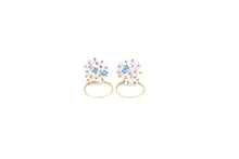 Load image into Gallery viewer, Flower Cluster Earrings
