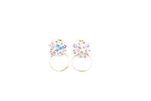 Load image into Gallery viewer, Flower Cluster Earrings