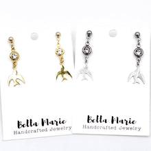 Load image into Gallery viewer, Bird Earrings