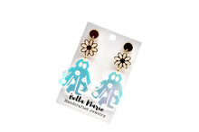 Load image into Gallery viewer, Floral Ghost Earrings