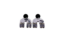 Load image into Gallery viewer, Glitter Bat Earrings
