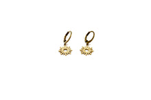 Load image into Gallery viewer, Sun Leverback Earrings