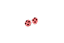 Load image into Gallery viewer, Retro Huskers Stud Earrings