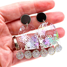 Load image into Gallery viewer, Spider Glitter Earrings