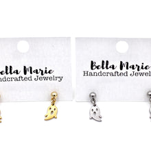 Load image into Gallery viewer, Tiny Ghost Earrings