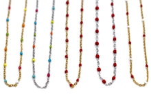 Load image into Gallery viewer, Colorful Enamel Necklace