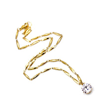 Load image into Gallery viewer, Simple Rhinestone Necklace