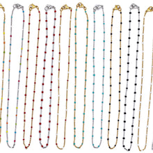 Load image into Gallery viewer, Colorful Enamel Necklace