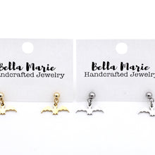 Load image into Gallery viewer, Tiny Bat Earrings