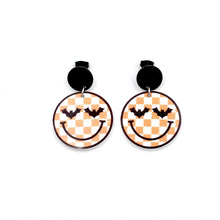 Load image into Gallery viewer, Retro Bat Face Earrings
