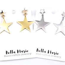 Load image into Gallery viewer, Star Earrings