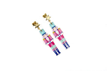 Load image into Gallery viewer, Pink Nutcracker Earrings