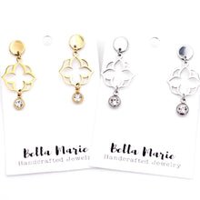 Load image into Gallery viewer, Quatrefoil Earrings