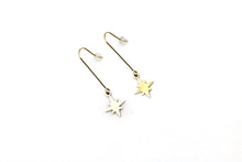 Load image into Gallery viewer, North Star Dangle Earrings