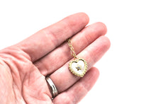 Load image into Gallery viewer, Gold Shell Heart Necklace