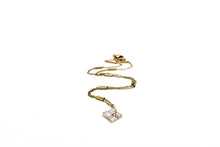 Load image into Gallery viewer, Gold Diamond Rhinestone Necklace