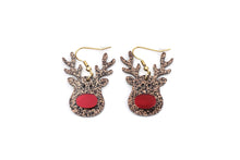 Load image into Gallery viewer, Reindeer Earrings