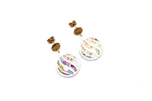 Load image into Gallery viewer, Colorful Christmas Ornament Earrings