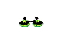 Load image into Gallery viewer, Bat Moon Earrings