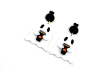Load image into Gallery viewer, Latte Ghost Earrings