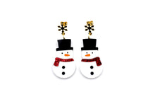 Load image into Gallery viewer, Snowman Earrings