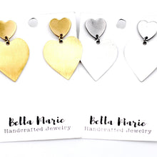 Load image into Gallery viewer, Heart Earrings