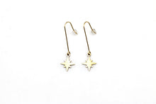Load image into Gallery viewer, North Star Dangle Earrings