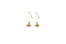 Load image into Gallery viewer, North Star Dangle Earrings