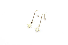 Load image into Gallery viewer, North Star Dangle Earrings