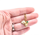 Load image into Gallery viewer, Gold Jungle Cat Necklace