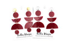 Load image into Gallery viewer, Geometric Acrylic Earrings