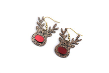 Load image into Gallery viewer, Reindeer Earrings