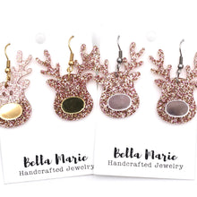 Load image into Gallery viewer, Cute Reindeer Earrings