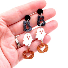 Load image into Gallery viewer, Boo Ghost Earrings