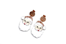 Load image into Gallery viewer, Santa Face Earrings