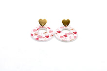 Load image into Gallery viewer, Pink Valentine Treats Earrings