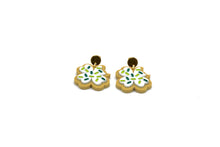 Load image into Gallery viewer, Clover Cookie Earrings