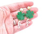Load image into Gallery viewer, Clover Balloon Earrings