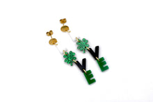 Load image into Gallery viewer, Clover Love Earrings