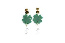 Load image into Gallery viewer, Clover Balloon Earrings