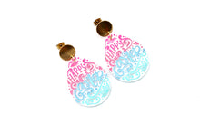 Load image into Gallery viewer, Happy Easter Ombre Egg Earrings