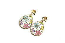 Load image into Gallery viewer, Hand Painted Egg Earrings