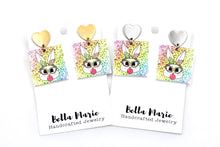 Load image into Gallery viewer, Colorful Bunny Earrings