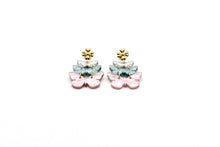 Load image into Gallery viewer, Pastel Butterfly Earrings